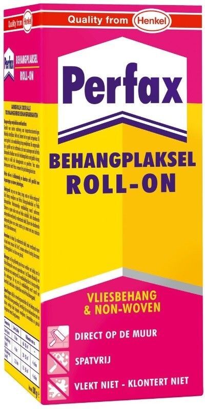 Perfax Behangplaksel Roll-on 180 gr   4015000095891   Behang