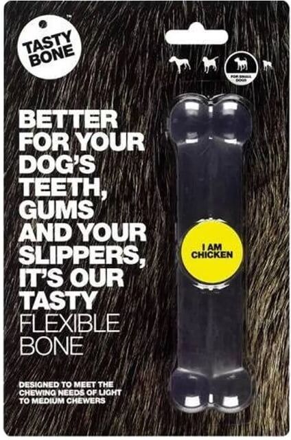 Tastybone Hueso De Nylon Bone Flexible Ring Sabor Pollo Large