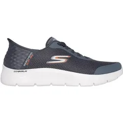 SKECHERS Herren Slipper GO WALK FLEX-HANDS UP, Größe 45 in Grau Grau