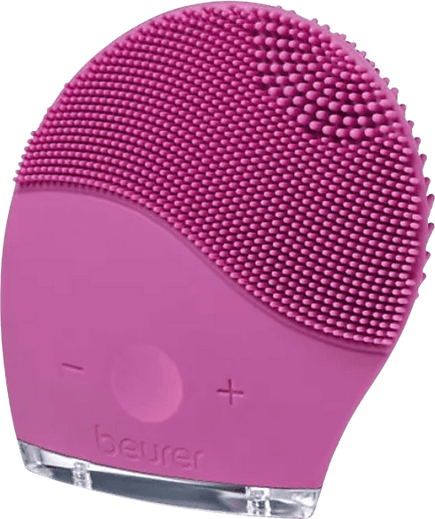 Cepillo facial - Beurer FC49, Función 2 en 1, IPX7, Tecnología de vibración, 15 Niveles intensidad, Rosa