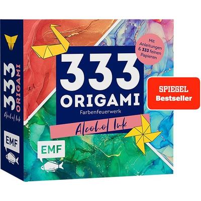 333 Origami – Farbenfeuerwerk: Alcohol Ink, Taschenbuch von , Edition Michael Fischer / EMF Verlag, 978-3-7459-0610-3