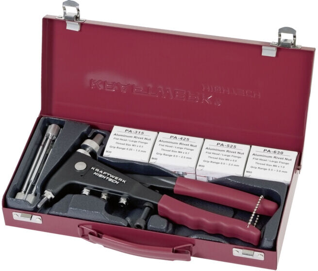 Kraftwerk Ensemble d'outils à riveter à aveugle industriel (4263)