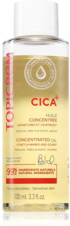 Topicrem CICA Concentrated Oil huile cicatrices et vergetures 100 ml
