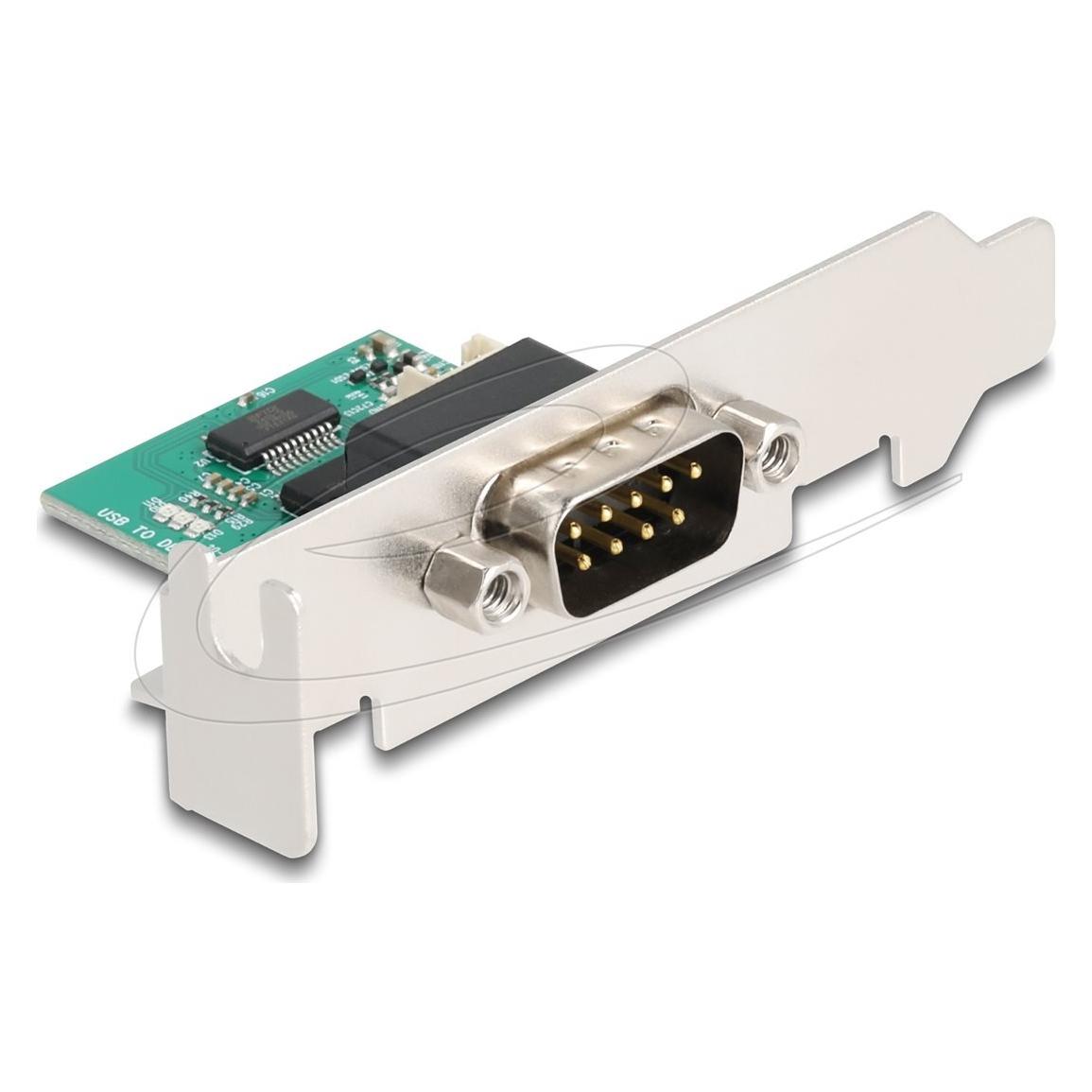 Delock USB auf RS-232 Konverter FTDI FT231XS USB 2.0 Pfostenstecker zu D-Sub 9 (0.30 m) (90892)