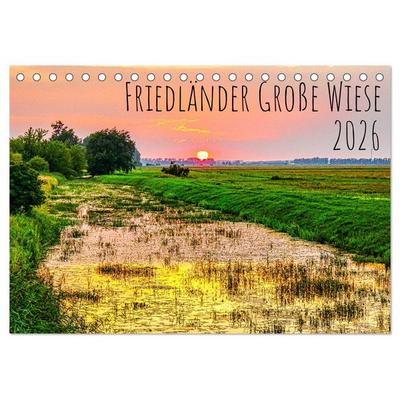 Friedländer Große Wiese (Tischkalender 2026 DIN A5 quer), CALVENDO Monatskalender