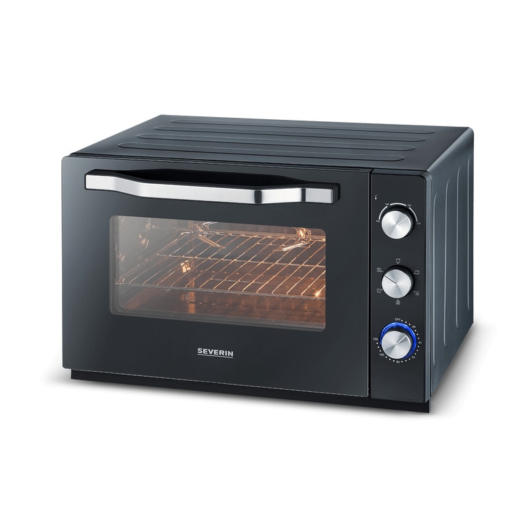 Severin TO 2073 Back und Toastofen XXL 2200W schwarz