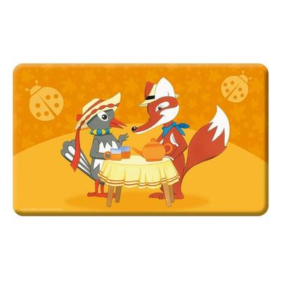 Trötsch Unser Sandmännchen Frühstücksbrettchen Fuchs und Elster
