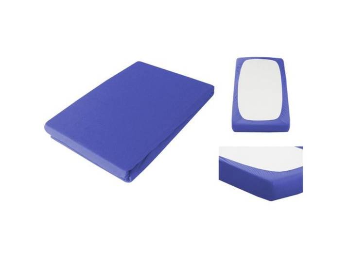 Living Home Fixleintuch Frottee Fix royalblau Baumwolle/Polyamid 160 x 200 cm - Material: 80% Baumwolle, 20% Polyamid