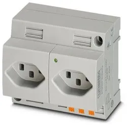 Phoenix Contact 0804110 Doppelsteckdose EO-J/PT/LED/DUO EOJPTLEDDUO  - 2 Stück