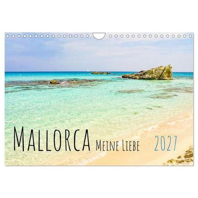 Mallorca Meine Liebe (Wandkalender 2027 DIN A4 quer), CALVENDO Monatskalender