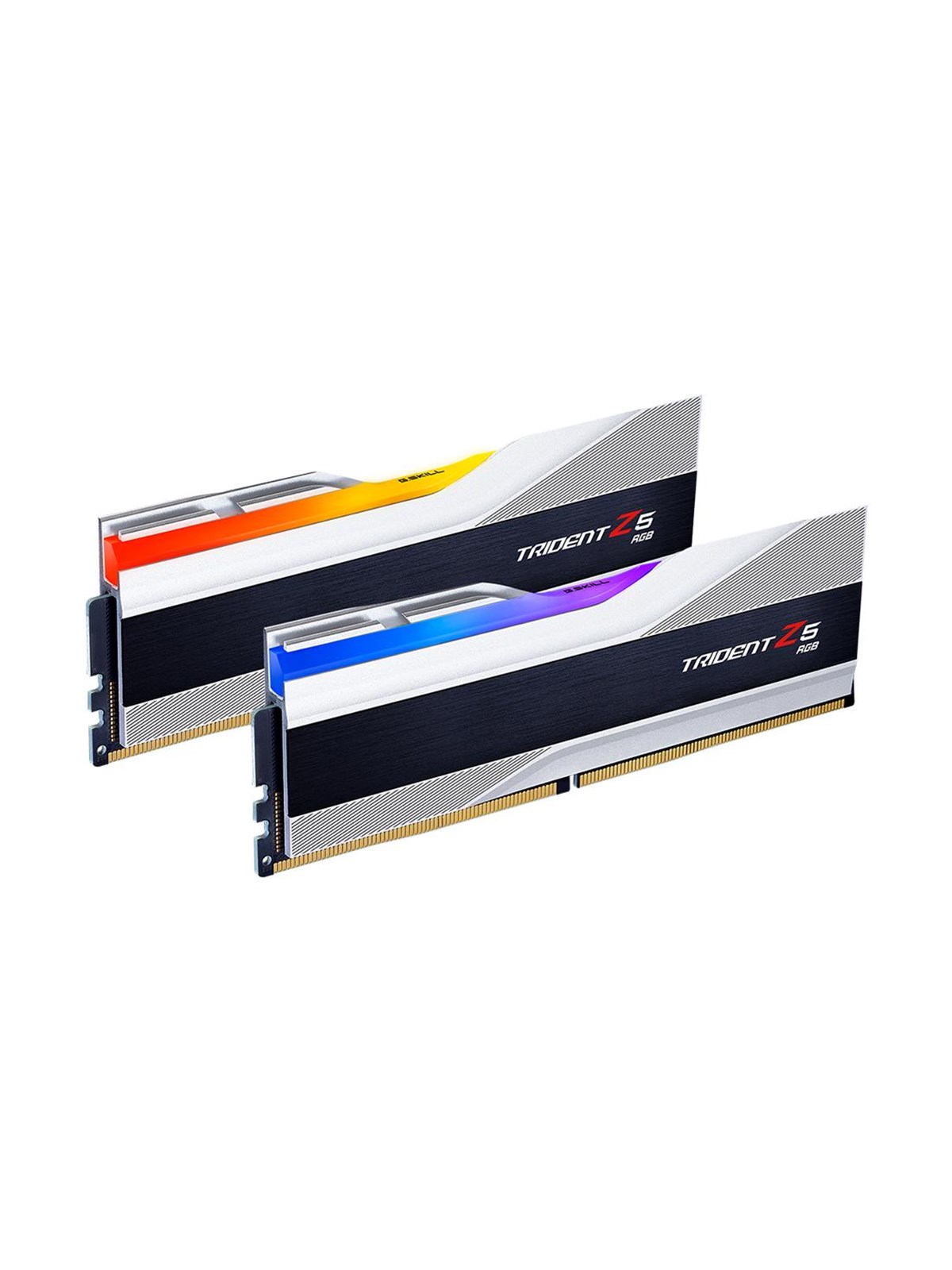 G.Skill Trident Z5 RGB DDR5-6800 - 32GB - CL34 - Dual Channel (2 pcs) - Intel XMP - Silber mit RGB