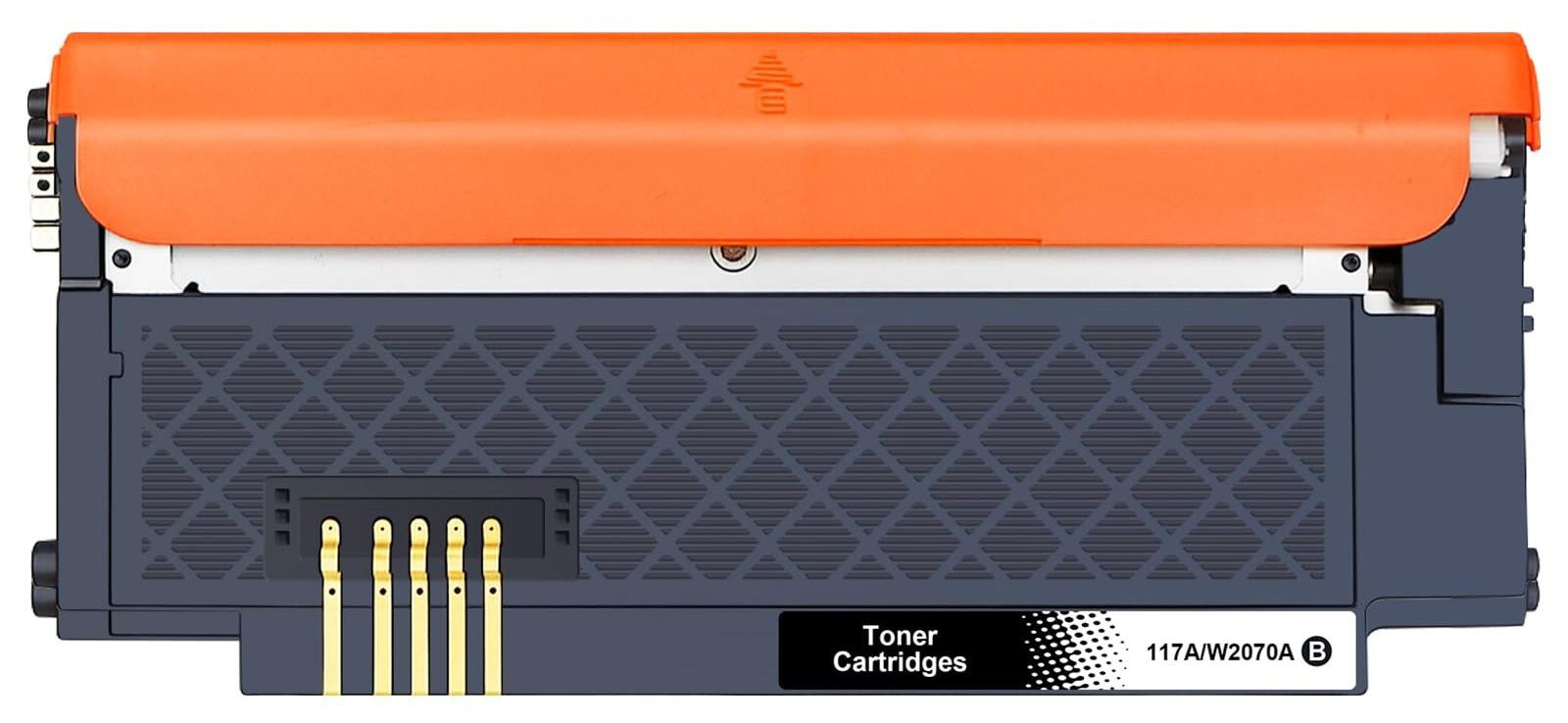 Merkloze 117A Toner compatibel met HP Laserprinters, Zwart