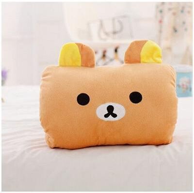 Lush Living Finds Cute Hand Warmer, Pillow Non electric Sleeping Pillows, Gift For Children light Bear