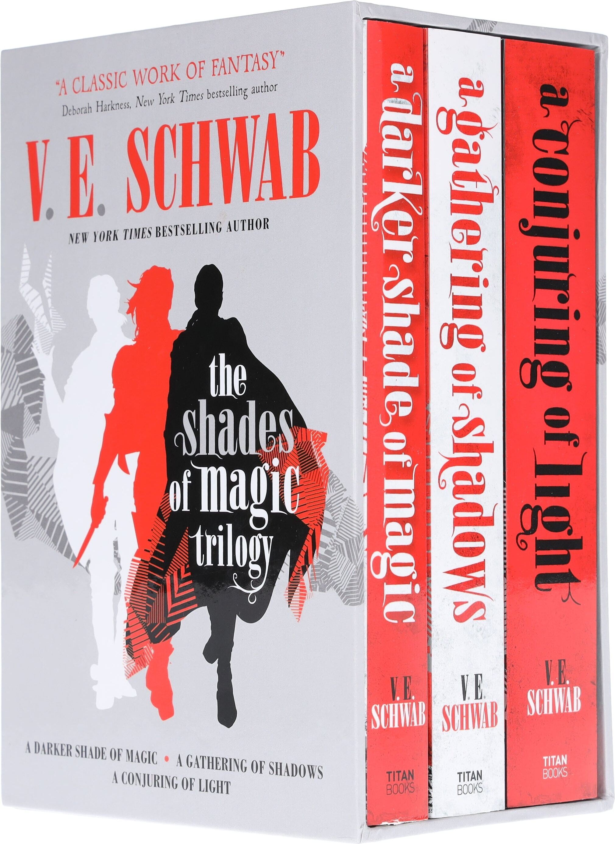 A Darker Shade Of Magic Trilogy 3 Books Box Set By V. E. Schwab - Fiction - Paperback Titan Books Ltd
