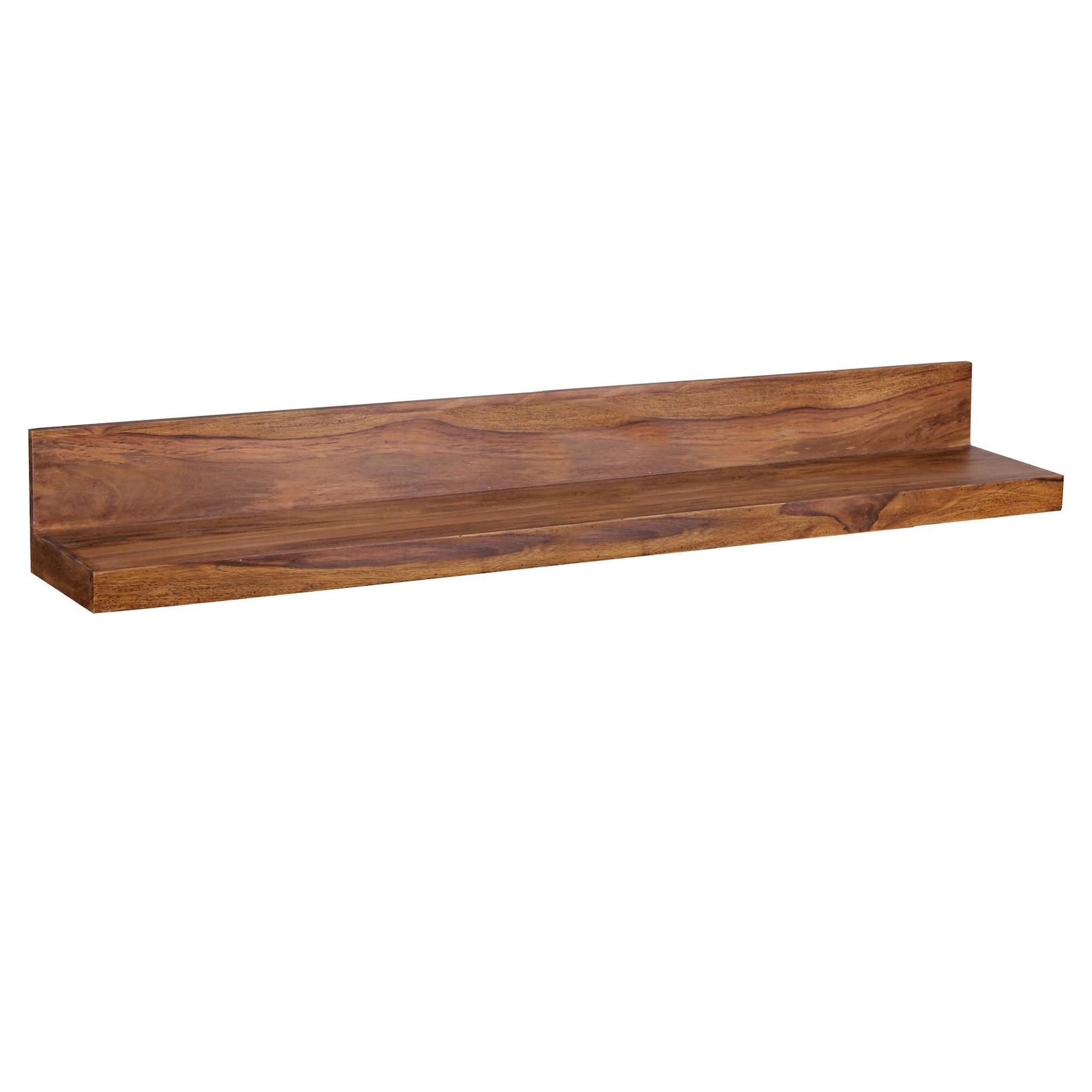 Wandregal Massivholz Landhausstil 140 cm Naturprodukt