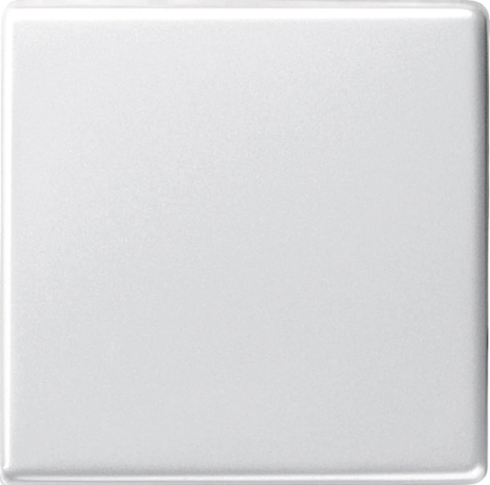 Gira Wisselcontact Systeem 55 met witte glanzende bedieningsknop