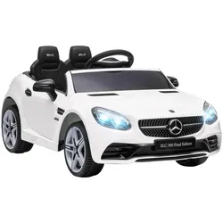 12 V Kinder Elektroauto, Kinderfahrzeug mit Ferbedienung, Kinderauto, Weiß