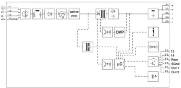 Phoenix Contact Stromversorgung QUINT4PS/3AC/24DC/40 24V DC 40A (2904623)