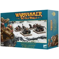 Games Workshop Warhammer ToW - Dwarfen Mountain Holds Canon & Canon Orgue (Kunststoff)