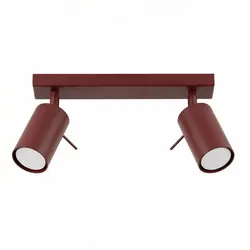 Sollux SL.2160 Deckenleuchte RING 2 burgund