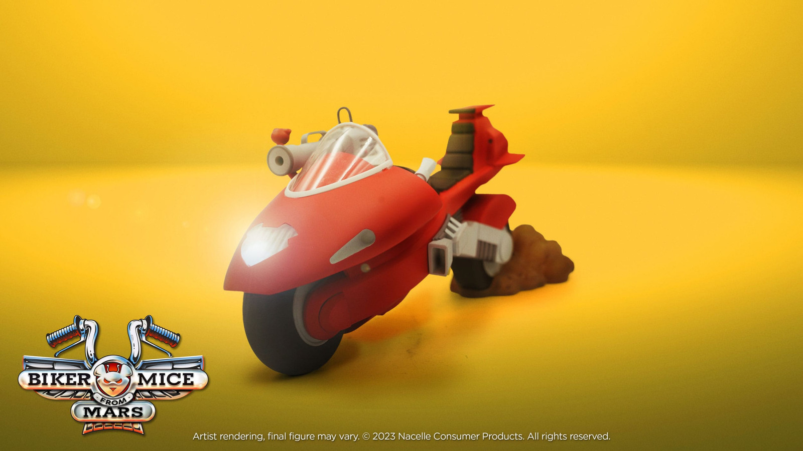 Nacelle Consumer Products Biker Mice From Mars Vinnie's Radical Rocket Sled voertuig 25 cm