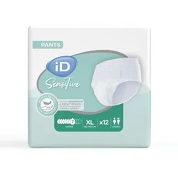 iD Sensitive Pants Super XL, 12 Stück