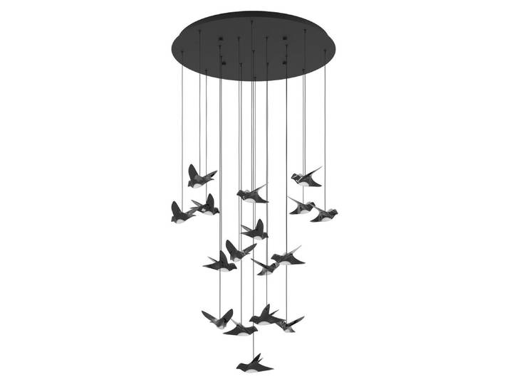 Suspension Paratebueno avec des motifs d'oiseaux