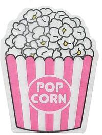 IH Casa Decor 12 Pack 3 Ply Shaped Napkin Popcorn - Set of 6