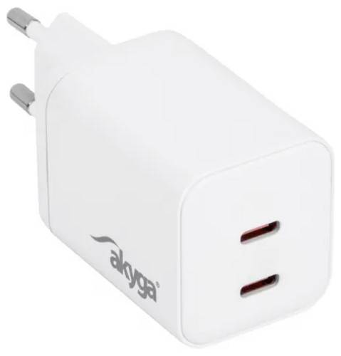Akyga USB Ladegerät 45W USB-C Weiß