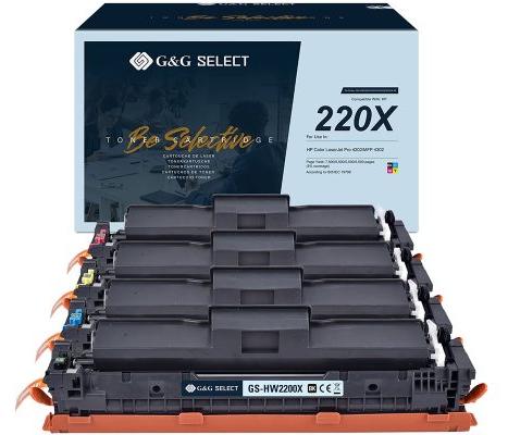 G&G 21823, 7500 Seiten, 16500 Seiten, Magenta, Cyan, Gelb, Schwarz, 4 Stück(e)