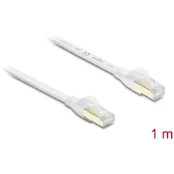 DELOCK RJ45 Flachband Patchkabel Cat.8.1 U/FTP 40Gbps, 1m