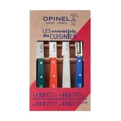 Opinel LES ESSENTIELS PRIMO Küchenmesser-Set, 4-teilig (10 cm, 4x) (33502277)