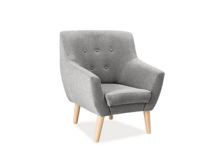 Grauer Relaxsessel AMBER 1