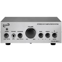 Dynavox Stereo-Verstärker x Silber 207741