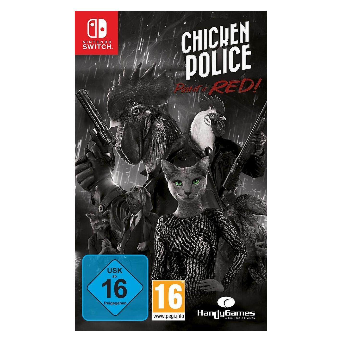 THQ Chicken Police - Paint it RED! (Switch, DE) (95045000)