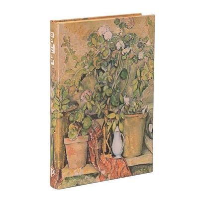 Hardcover Notizbuch, Cezannes Terrakotta-Töpfe und Blumen, Mini, Liniert, Gebundene Ausgabe von Paperblanks, Paperblanks, 978-1-4397-9790-7