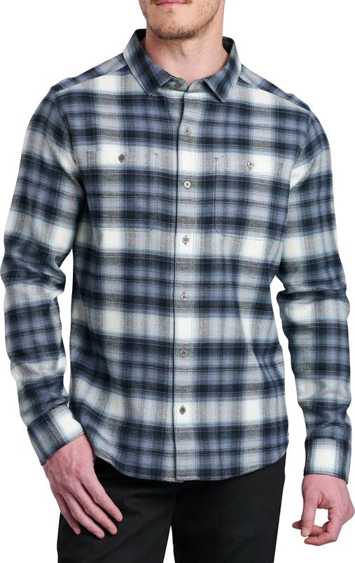 Kühl Men's Law Flannel Longsleeve Shirt Mineral Ice M