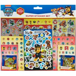 Paw Patrol Sticker-Set – 500 Sticker für Kinder & Kreatives Gestalten