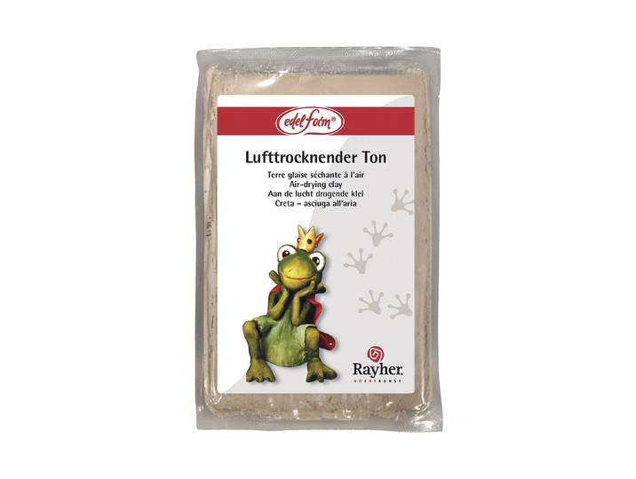 Rayher Lufttrocknender Ton Dunkel 1 kg