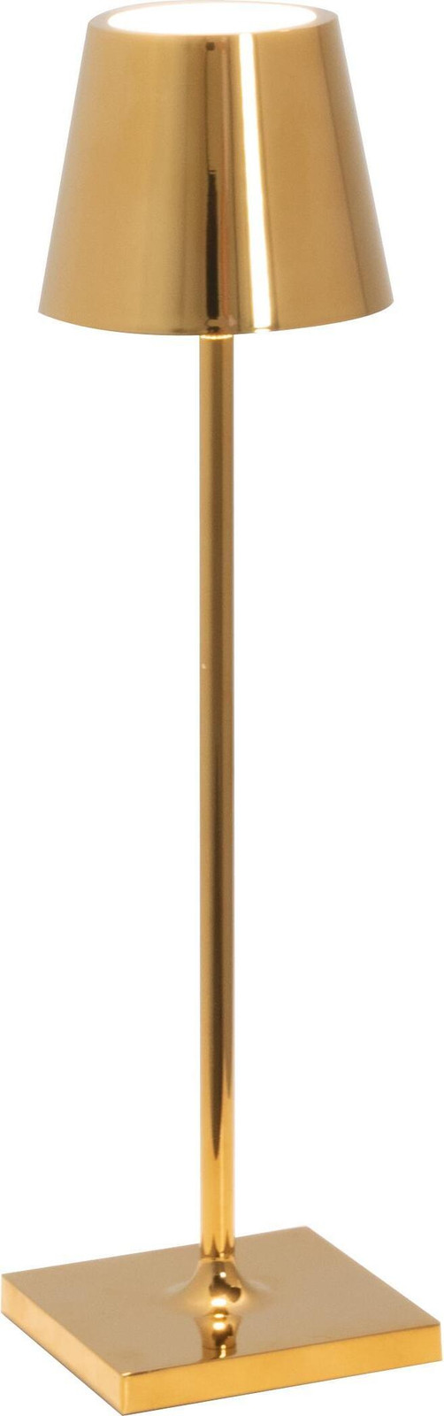 Zafferano Poldina Pro Micro LED accu tafellamp - Goud