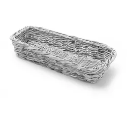 Hendi Besteckhalter in grau aus Polyrattan