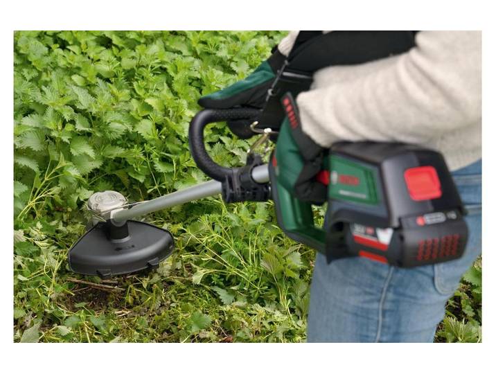 Akku-Rasentrimmer BOSCH AdvancedBru , bunt, Motorsensen, Akku-Rasentrimmer