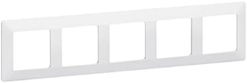 Legrand Valena ultrablanco frames van 5 stuks
