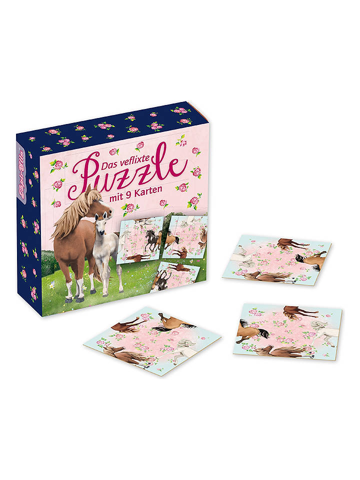 Lutz Mauder 9tlg. Verflixte Puzzle "Pferde" - ab 3 Jahren - onesize