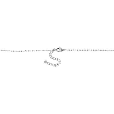 Kette ohne Anhänger ADELIA´S "Halskette mit Anhänger – aus Edelstahl", silber, Halsketten, Damen, 48cm, Edelstahl, Schöne Geschenkidee zum Jubiläum