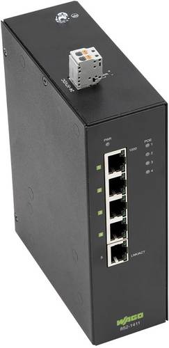 WAGO 852-1411 852-1411 Industrial Ethernet Switch