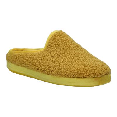 Hausschuh JOSEF SEIBEL "Lara 02, safran", Damen, Gr. 39, gelb (safran), Obermaterial: 100% Textilmaterial TEXMAT., Schuhe Hausschuh