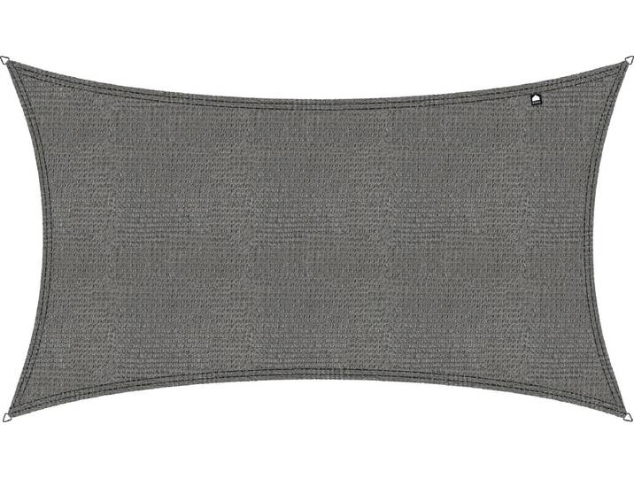 Kopu® Schaduwdoek Rechthoek 280 gram Waterdoorlatend 3x4 m - Grijs