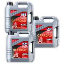 3x Motorbike 2T Synth Offroad Race LIQUI MOLY 3064 2 Takt Motoröl Motorrad Öl 4L