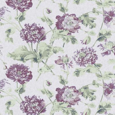 Vliestapete LAURA ASHLEY "Hepworth", lila, B:0,52m L:10m, Vlies, Tapeten, Motiv